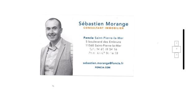 À vendre Maison 3 pièces 56.82 m² - St Pierre La Mer 11560