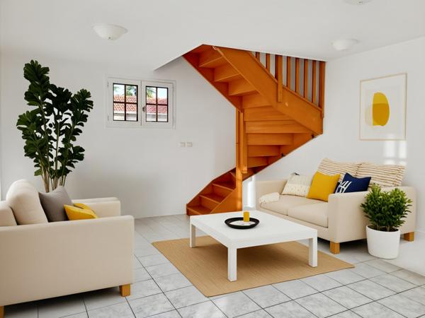 Longpont-sur-Orge (91310) DUPLEX - 43.80 m2 utiles - 2 PIECES + jardin + parking