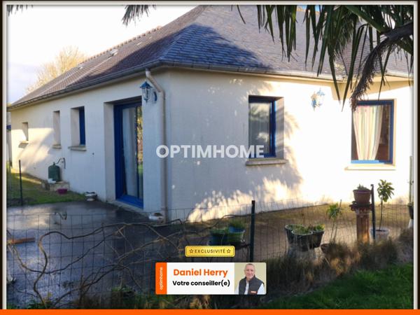 Maison de plain-pied avec garage