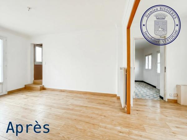 🏡 Vue Église Saint-Martin : Maison de ville avec jardin et accord pour surélévation - Rénovation "Zéro carbone"