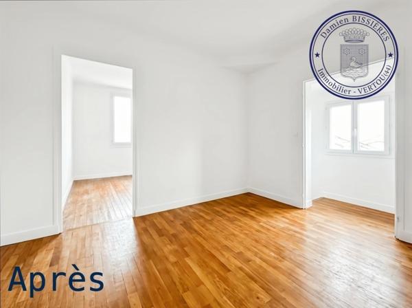 🏡 Vue Église Saint-Martin : Maison de ville avec jardin et accord pour surélévation - Rénovation "Zéro carbone"