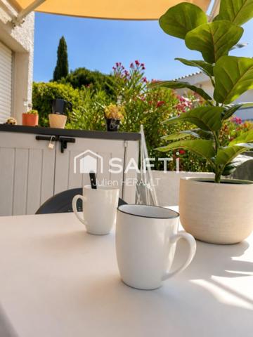 belle petite maisonnette dans résidence avec piscine