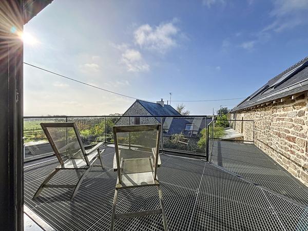 Longère Ploemeur vue sur mer