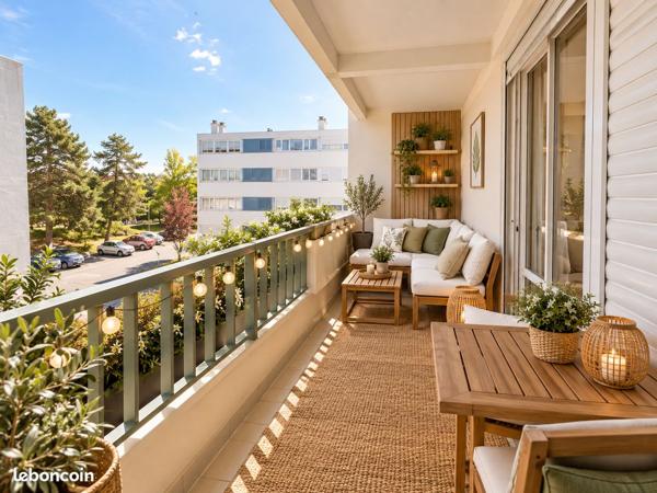 GRAND APPARTEMENT T3/ Beauregard avec garage+cave