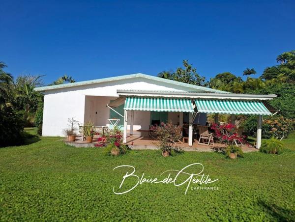 Dpt Guadeloupe (971), à vendre PETIT BOURG maison T4 avec un grand jardin