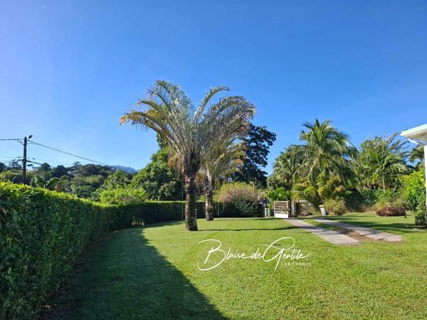 Dpt Guadeloupe (971), à vendre PETIT BOURG maison T4 avec un grand jardin