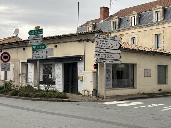 Local commercial à louer |  MONTPON MENESTEROL |  3 pièces | 83 m²