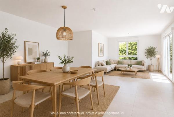 Champagne-au-Mont-d'Or – T4 NEUF avec terrasse  de 30m²