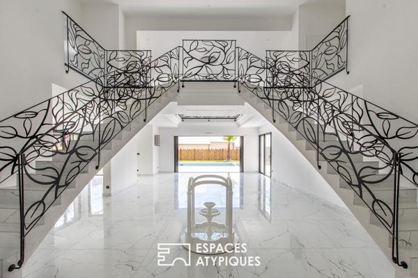 Élégante villa contemporaine avec piscine