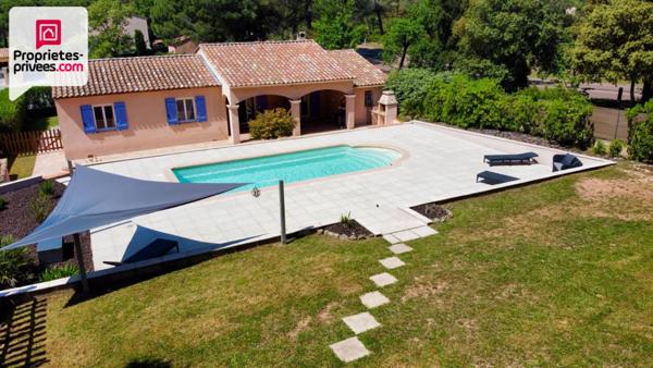 Villa sur La Motte - Plain-pied, 3 chambres, piscine, proche Golf Saint-Endréol