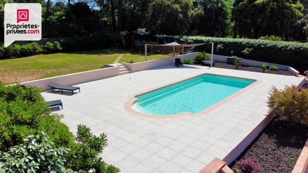 Villa sur La Motte - Plain-pied, 3 chambres, piscine, proche Golf Saint-Endréol