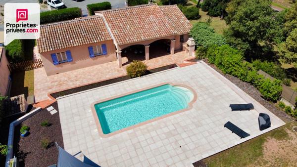 Villa sur La Motte - Plain-pied, 3 chambres, piscine, proche Golf Saint-Endréol