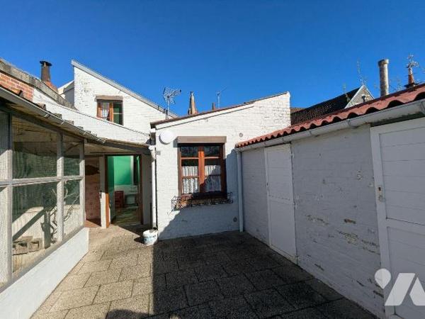 A VENDRE - Pas-de-Calais - AUCHEL - MAISON 89m² HAB AVEC JARDIN ET DEPENDANCES, comprenant : ca...