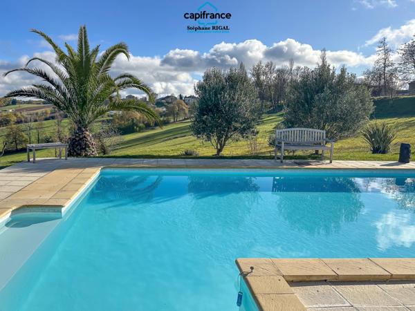 Maison à vendre 5 pièces MONTESQUIEU (82) de 125m2 habitables sur un terrain de 2000m2