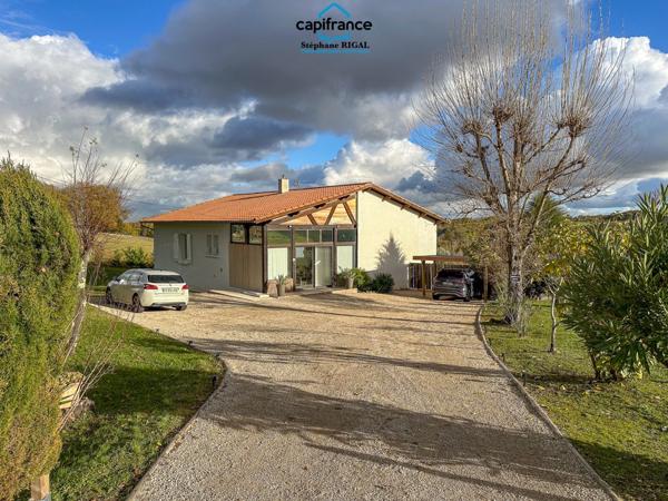 Maison à vendre 5 pièces MONTESQUIEU (82) de 125m2 habitables sur un terrain de 2000m2