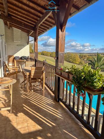 Maison à vendre 5 pièces MONTESQUIEU (82) de 125m2 habitables sur un terrain de 2000m2