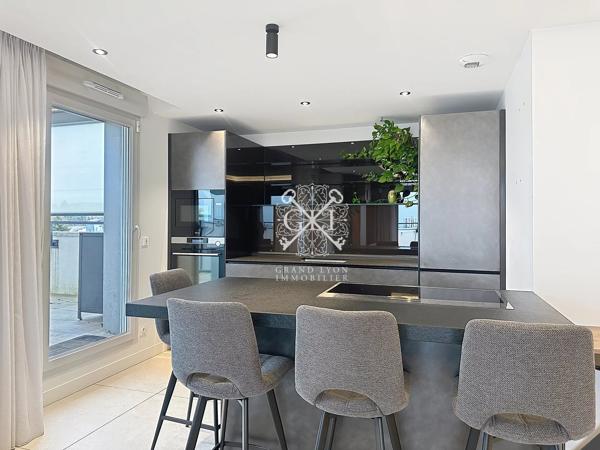 Bien d’exception T3 meublé avec rooftop – région lyonnaise