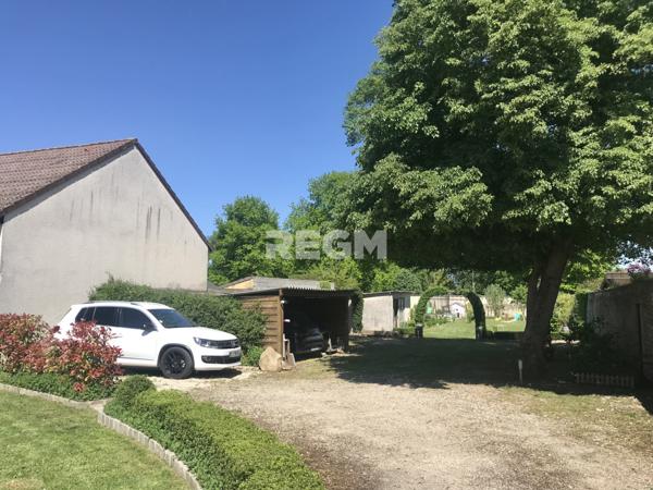 Perthes (77930) Maison de PLAIN-PIED + sous-sol total + dépendances sur beau terrain clos