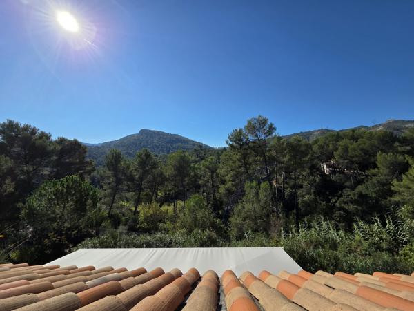 Propriété avec piscine et espace boisé