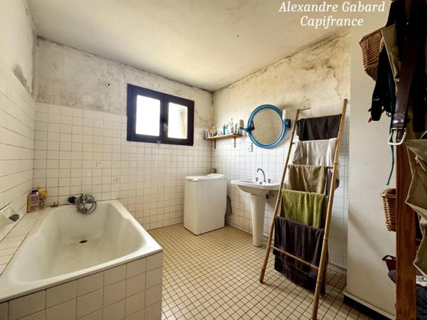 Maison en pierres - 3 chambres - Jardin 2 471 m² - Dépendance