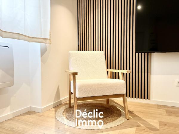 Vente appartement rénové Poitiers, 49m² 2 pièces 152 250€ avec terrasse