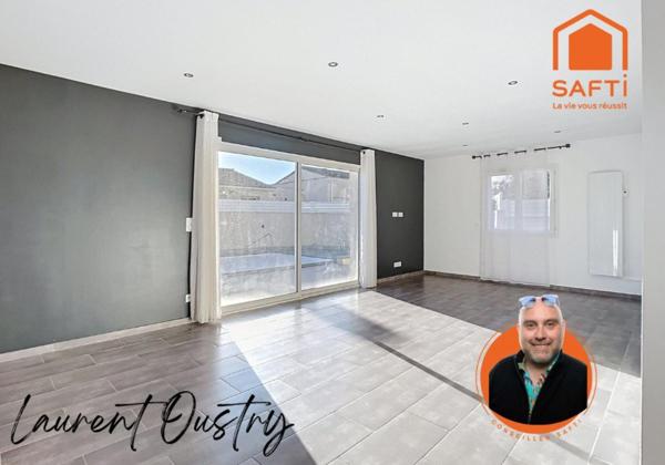 Villa contemporaine avec piscine à Tourbes