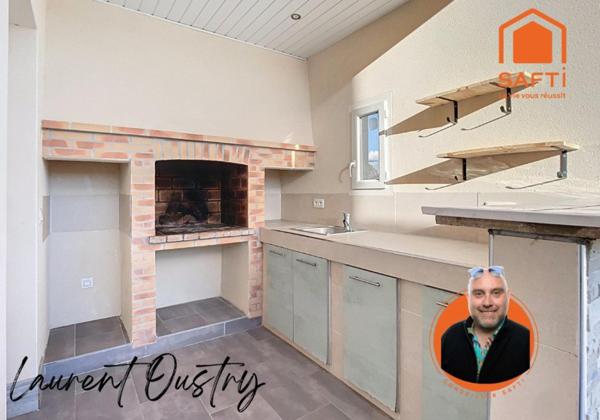 Villa contemporaine avec piscine à Tourbes