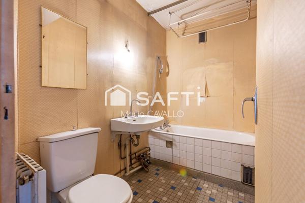 2 PIECES LUMINEUX AVEC BALCON EN ETAGE ELEVE