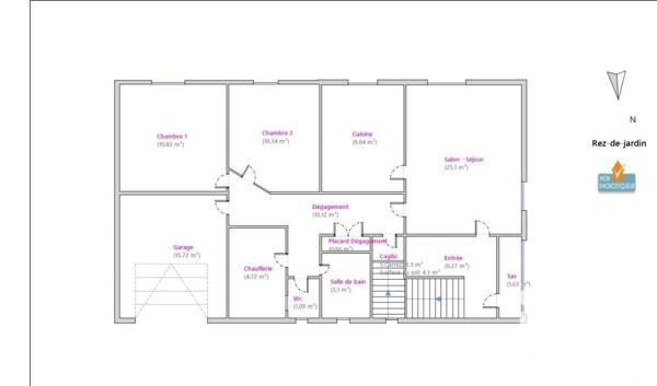 Maison à vendre 5 pièces 190 m² Le Pontet