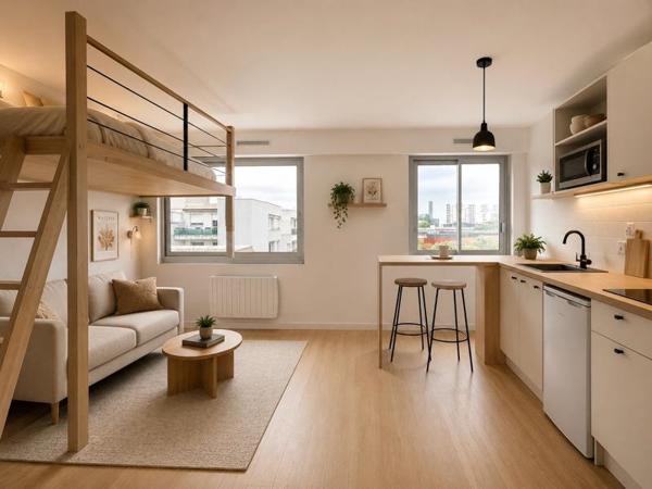 Appartement à vendre |  Bordeaux |  1 pièce | 28 m²