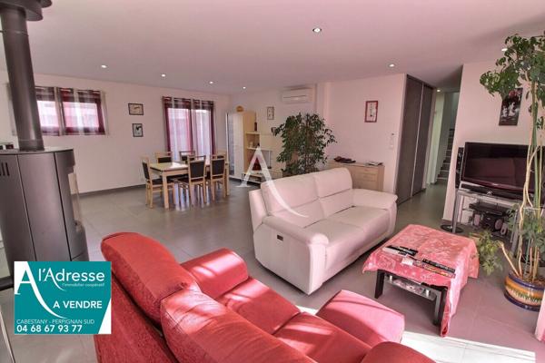 À VENDRE VILLA RECENTE DE 115 M² SUR TERRAIN 3 FACES PISCINABLE