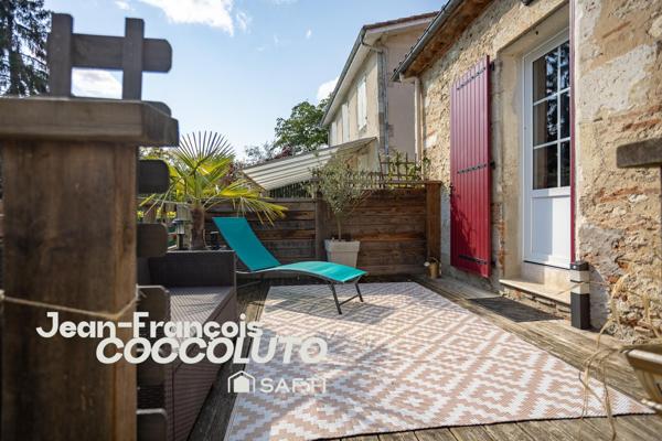Maison 3 Pièces avec terrasse en bord de Garonne
