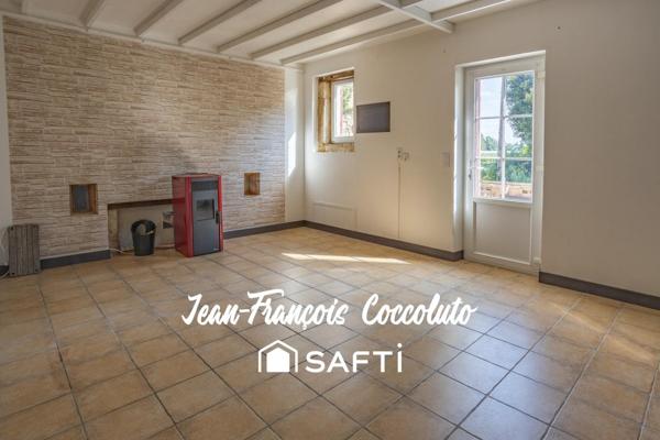 Maison 3 Pièces avec terrasse en bord de Garonne