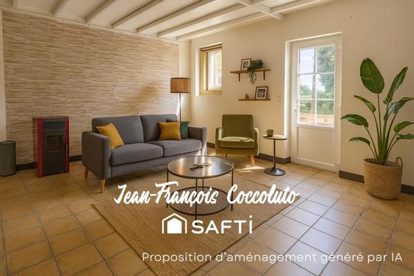 Maison 3 Pièces avec terrasse en bord de Garonne