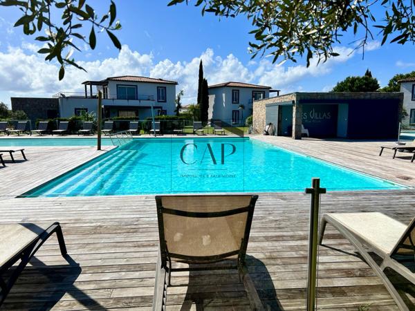 Lecci (20137) résidence secondaire 4 **** superbe T3 meublé avec Terrasse, Piscine à St Cyprien