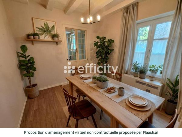 Maison 6 pièces - 120 m² Exclusivité efficity