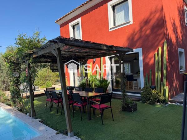 Maison de caractère en bon état à Vence quartier proche La Sine