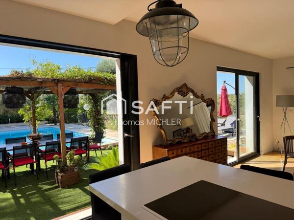 Maison de caractère en bon état à Vence quartier proche La Sine