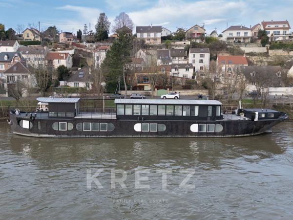 Péniche stylo Loft contemporain