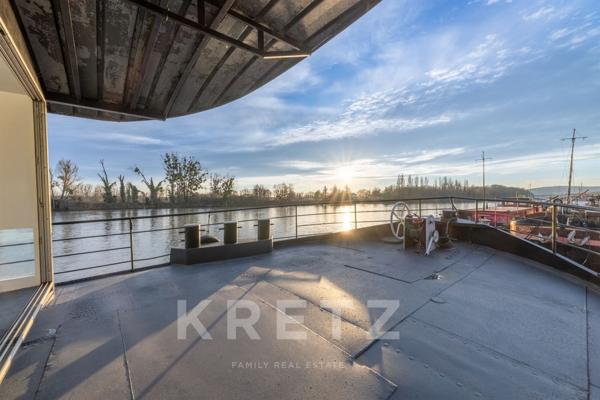 Péniche stylo Loft contemporain