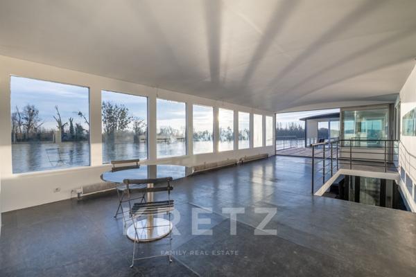 Péniche stylo Loft contemporain