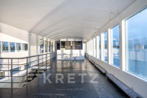 Péniche stylo Loft contemporain