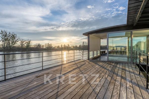 Péniche stylo Loft contemporain