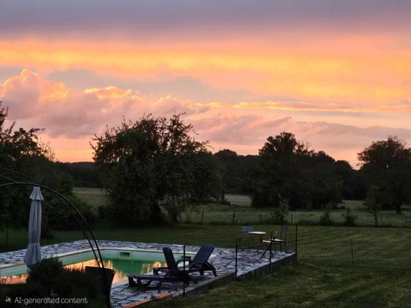 Une grande maison originale et fabuleuse, idéalement située à la campagne