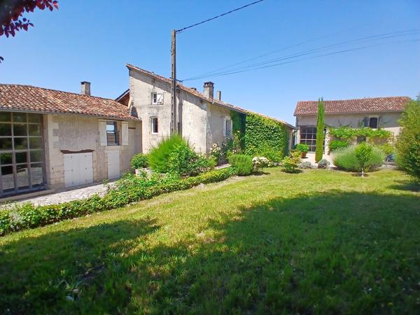 Superbe propriété de cinq chambres et maison d'amis