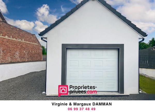 Maison moderne avec espace de vie ouvert et 3 chambres