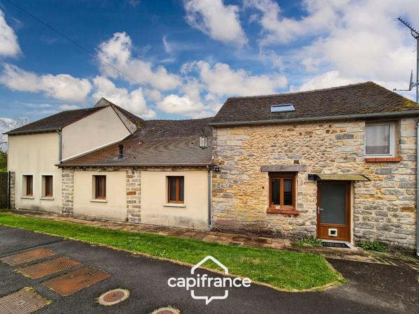 Longère rénovée 4p 93m², 2 suites, jardin à VILLEMARECHAL (77)