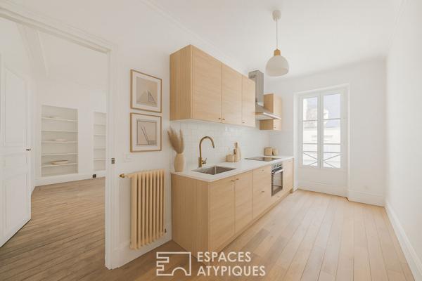 Appartement en duplex à rénover avec parc commun