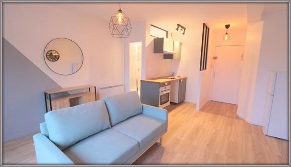 Dpt Essonne (91), à louer SAINTE GENEVIEVE DES BOIS appartement T2 de 38m²