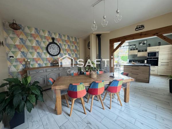 Charme de l'ancien avec le confort moderne.